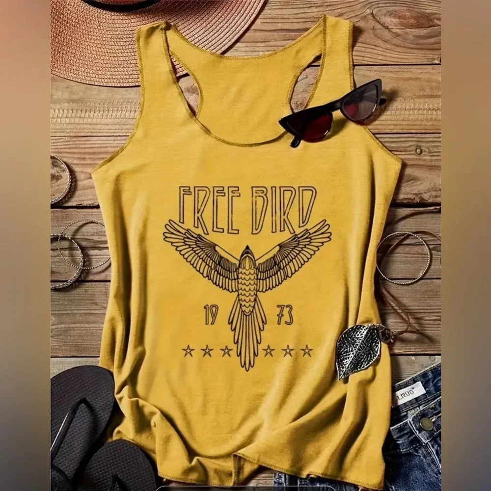 NWT Freebird Ginger colored tank super comfy with stretch XXL Concert style